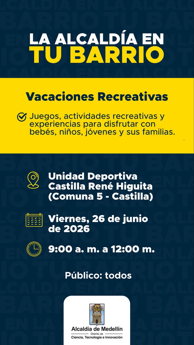 FicoGutierrez's tweet photo. En Medellín hay planes gratuitos todos los días 🤩. Salgan a disfrutar de la oferta que tenemos en la ciudad.

ℹ️ Más información en en https://t.co/ylK8VfUr8b y en https://t.co/BmwLC6A3Nj https://t.co/T9HEpsuxCp
