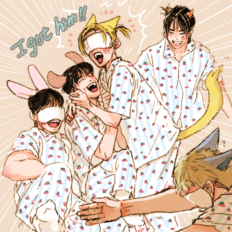 aum333oum's tweet photo. 仔犬つかまえて大興奮のYongbokさん🐱 https://t.co/oH5YeuXiLf