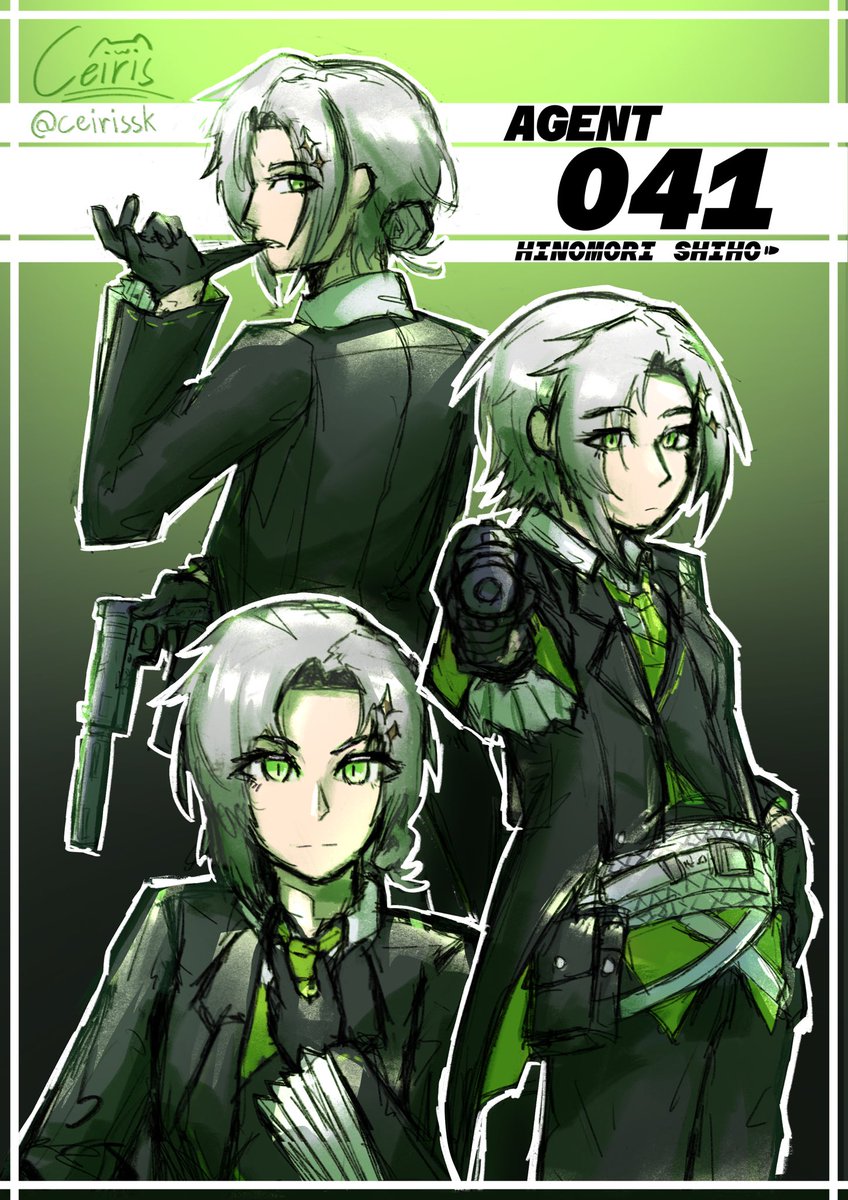 ceirissk's tweet photo. Agent 041, at your service 

#prsk_FA https://t.co/p60K1Pdrs3