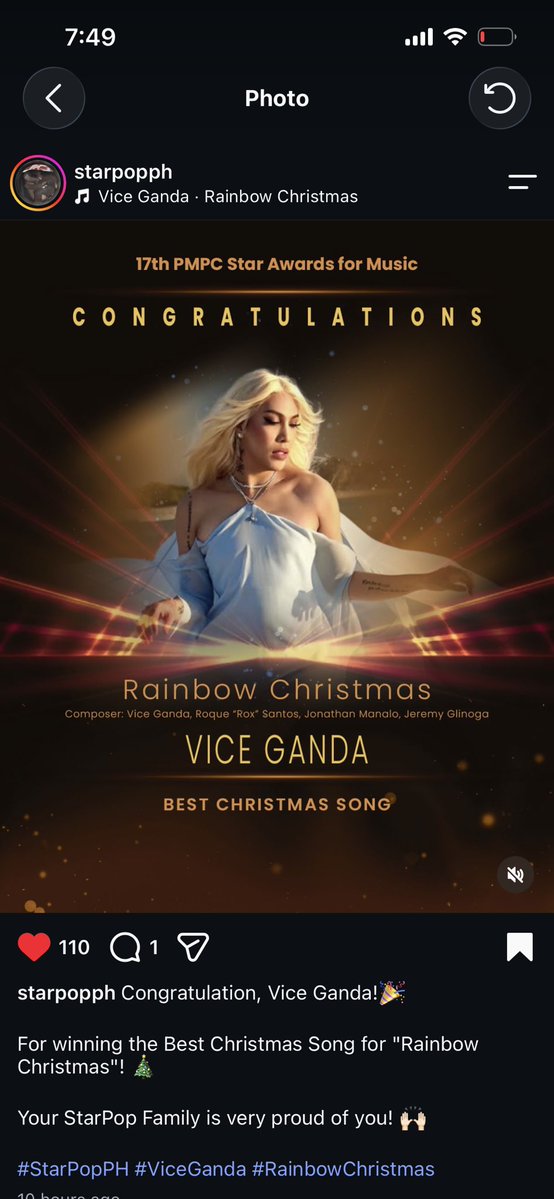 ysbll_cmp's tweet photo. Woah! Nasa Christmas playlist ko ito for streaming season pag ber months. 

Then may additional 2 Christmas playlist pa ako. Pang jolly Christmas and pang mellow Christmas. 

Nasa jolly Christmas ito alongside LG’s “Christmas Tree”. 

Yung Paskong Pinakamasaya, nasa mellow ones. https://t.co/5eTECCFidf