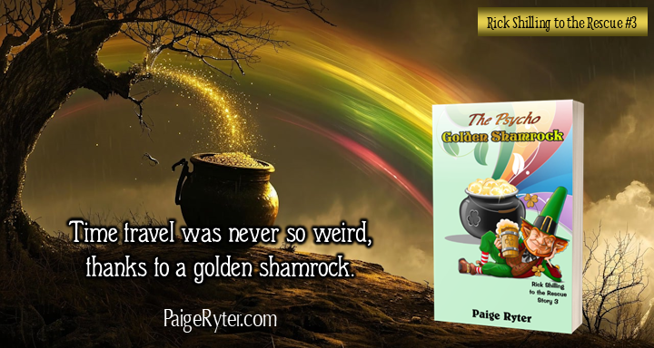 SweetTaleBooks's tweet photo. Friday, June 26, 2026
~~~~~
'The Psycho Golden Shamrock': This leprechaun's been up to no good!

https://t.co/ohNho0TDYK #Paranormal #Humor #SciFi #StPatricksDay #CleanRead #BooksWorthReading | Ebook: $0.99 https://t.co/SkxDDg4STS