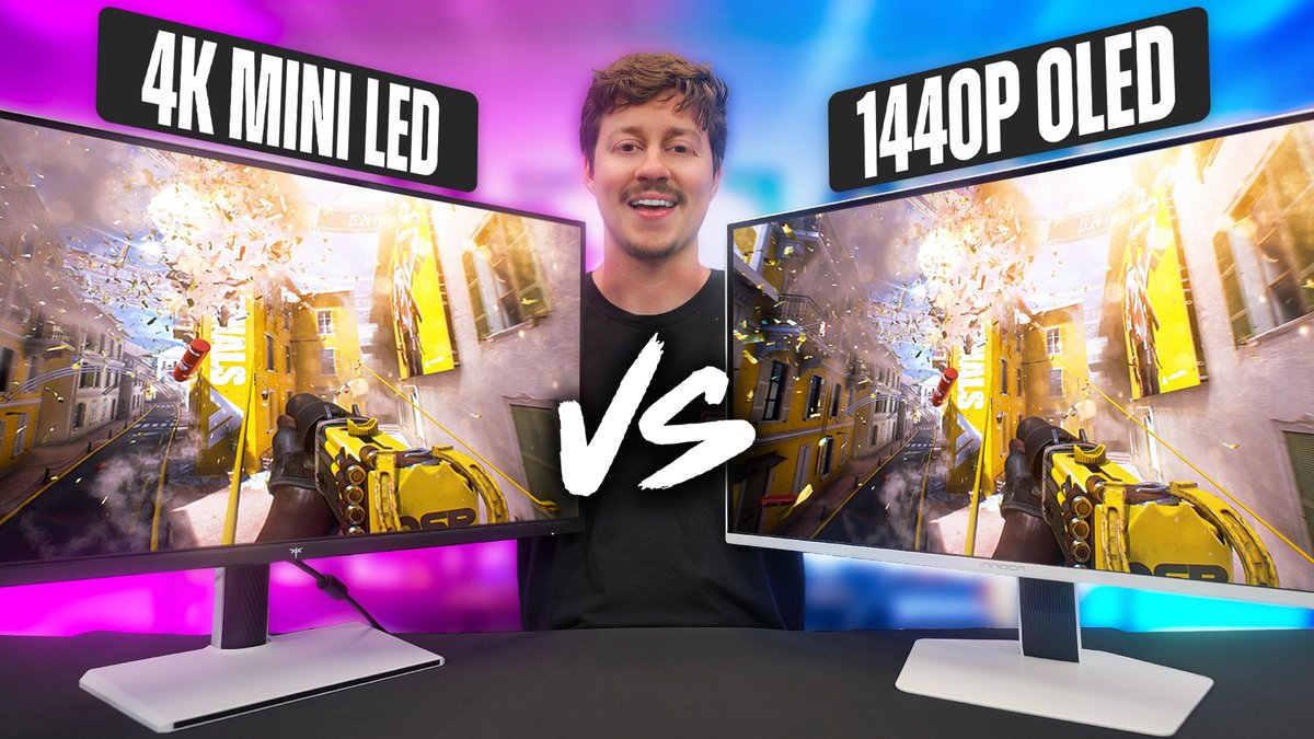 ToastyBrosTech's tweet photo. 4K Dual Mode MiniLED vs 1440p QD-OLED

If PC Gamers blindly tested each one, which would they prefer? Let's find out

https://t.co/T0v3latLP2 https://t.co/hjjMXSSdcr