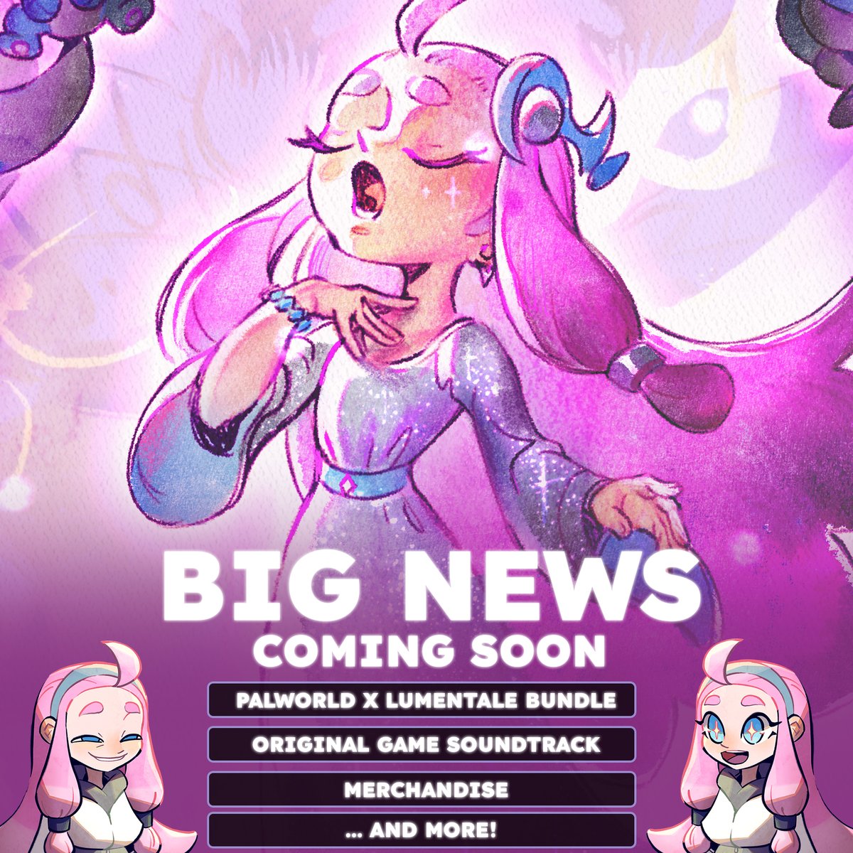 BeehiveStudios_'s tweet photo. One month has passed since the release of LumenTale. ❤️ 

It's been a month full of incredible support, exciting milestones, and also challenging moments. 
Throughout it all, we've been working tirelessly to make LumenTale the polished and enjoyable experience it deserves to be. 

 ❓ What's coming next? 

🔹Next week, a new hotfix will be released for both Nintendo Switch and Steam. Alongside it, we'll share the full patch notes and a detailed changelog so you can see every fix and improvement.  

🔺 In July, the first major LumenTale update will arrive, featuring many of the most requested improvements and community feedback you've shared with us. Your voice has been an essential part of shaping the future of the game, along with new content such as new Lost Animon and important balancing adjustments 👀 

🔸 More updates are already in development and will follow as soon as they're ready. This includes exciting future plans such as a collaboration bundle with Palworld that we recently announced, as well as the early stages of creating official LumenTale merchandise. 

We're truly sorry to everyone who has encountered unexpected issues since launch. Despite extensive testing before release, some bugs only surfaced after the release. We truly believe these changes will significantly enhance the overall experience and make every step of your journey through Talea more enjoyable. 
From the bottom of our hearts, thank you for your patience and the incredible love you've shown us over this past month ❤️✨