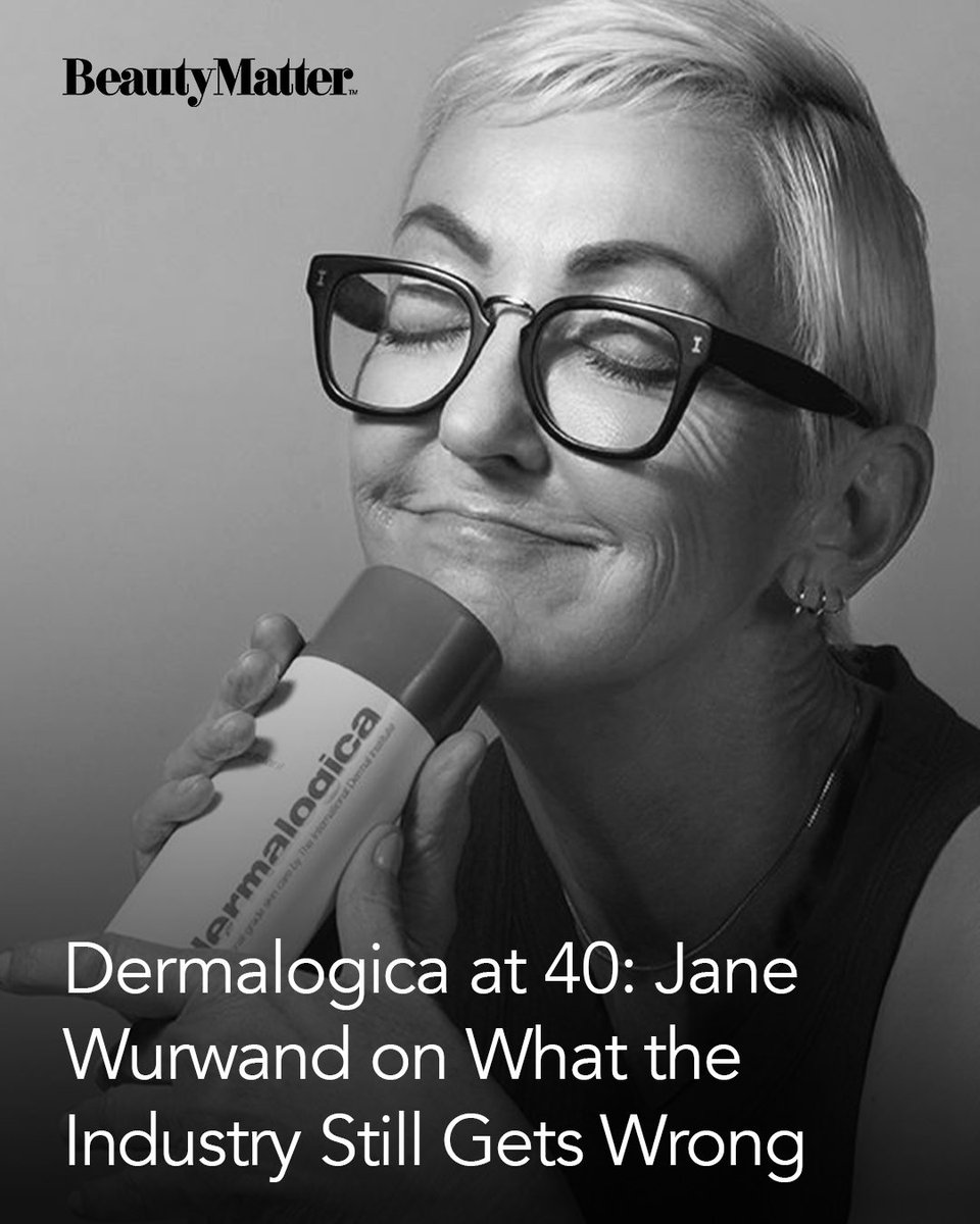 BeautyMatter's tweet photo. ⭐ Dermalogica at 40: Jane Wurwand on What the Industry Still Gets Wrong

Long before “skin health,” “barrier repair,” and “professional expertise” became industry buzzwords, Jane Wurwand was building a brand around them.

Read more:
https://t.co/PQxxkWXlYx https://t.co/1jdiry281Q