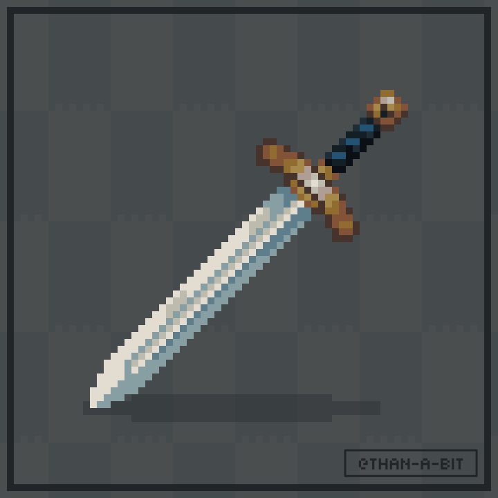 Sword of the day!🌆 It's about time to update my Itch project