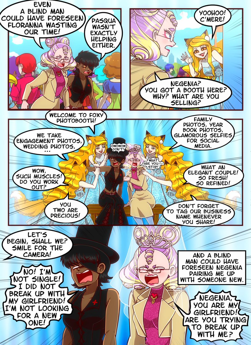 luxcoastpixels's tweet photo. VENDING TORTURE @ THE FARMER'S MARKET! FanComic (6/8)!

GrimMagic is by Twiins_iink!
Read it and all the past event fancomics here:
https://t.co/HaYWlVw4Ag
Stay tuned for more! https://t.co/eEIYsNgeXH