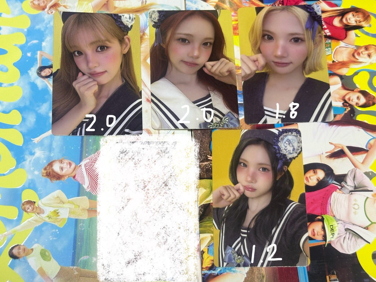grydghbc's tweet photo. 하투하 하츠투하츠 레몬탱 팝업 포카 양도

all 8.5

h2h hearts2hearts 카르멘 지우 유하 스텔라 주은 에이나 이안 예온 특전 트레카 wts photocard carmen jiwoo yuha stella juun ian ana yeon 스티커 썸머키트 한국계좌 한국주소 오마모리 사운드웨이브 베리즈 애플뮤직 케타포 ny lemontang https://t.co/6b2BvYUZfs