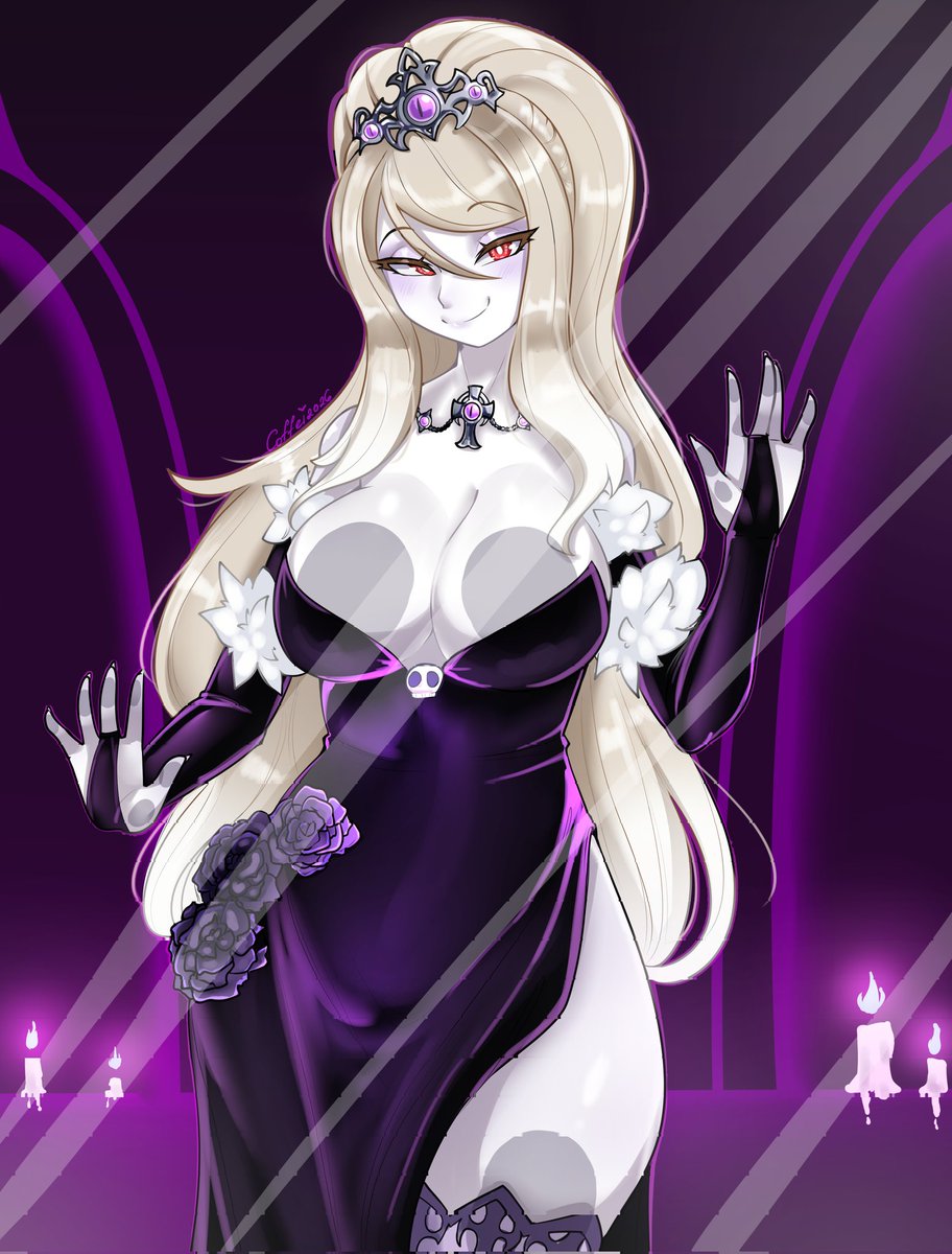 Art_Coffei's tweet photo. Someone is trying to sexually harass you—what do you do?#Wightワイト
#MonsterGirlEncyclopedia https://t.co/CTEofes83E