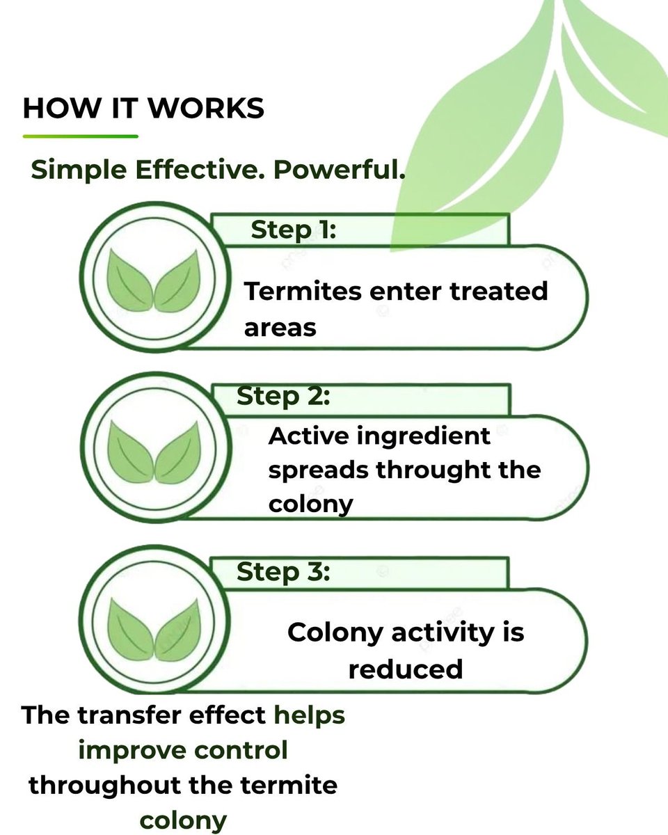 NishavanHoek's tweet photo. Don't let termites threaten your investment  
Protect your property with Premise 200SC 
#Premise #Envu #Termitecontrol https://t.co/j1D7gHNYze