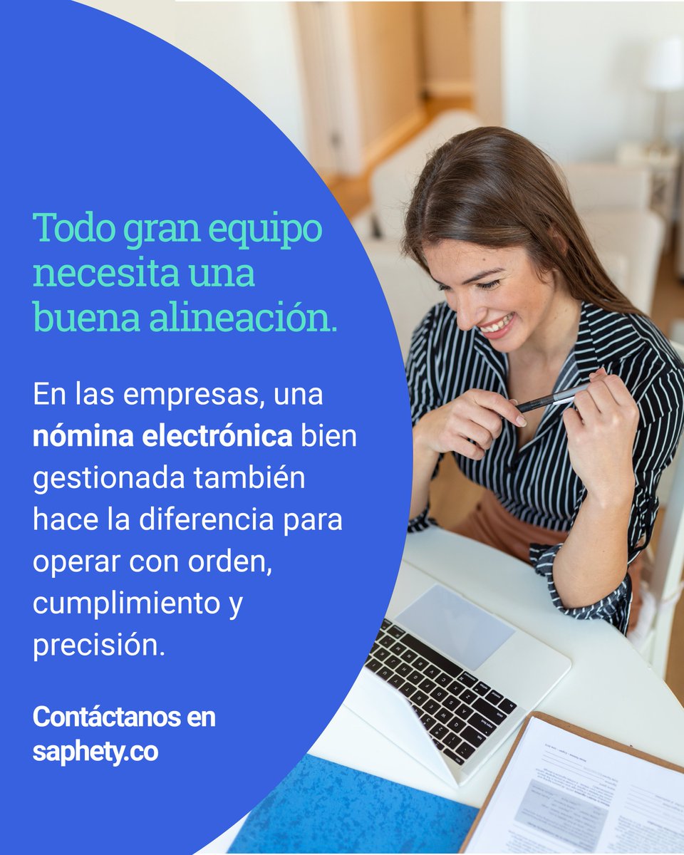 SaphetyColombia's tweet photo. ¿Sabías que, así como un buen equipo de #fútbol necesita una alineación precisa para alcanzar la victoria, una empresa también requiere procesos bien coordinados?

Una correcta gestión de la nómina electrónica facilita el cumplimiento de la #DIAN 

https://t.co/vanpAbJ6kq https://t.co/EwmZAV8CBe