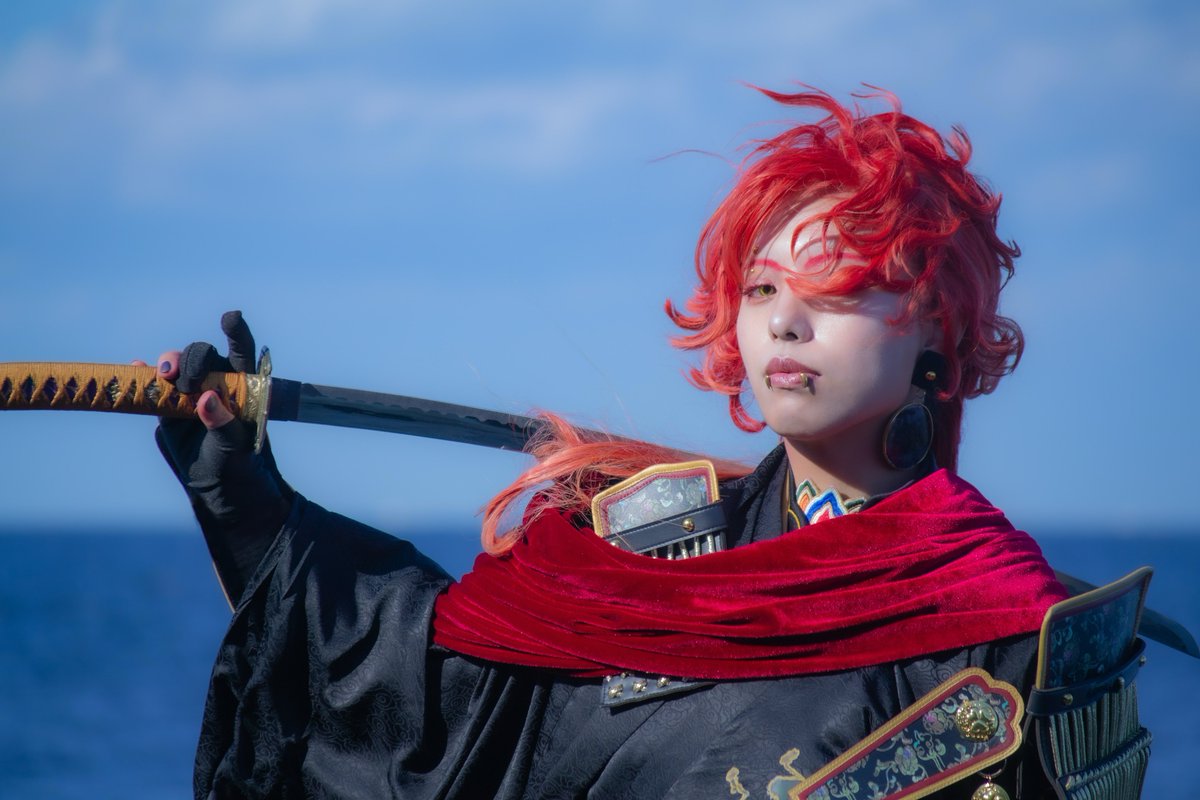 macomaco_0918's tweet photo. 【 Cos * 刀剣乱舞 * 三郎国宗 】

天を仰ぎ、海を笑う

Photo:いのさん https://t.co/Bj2EF3lBtL