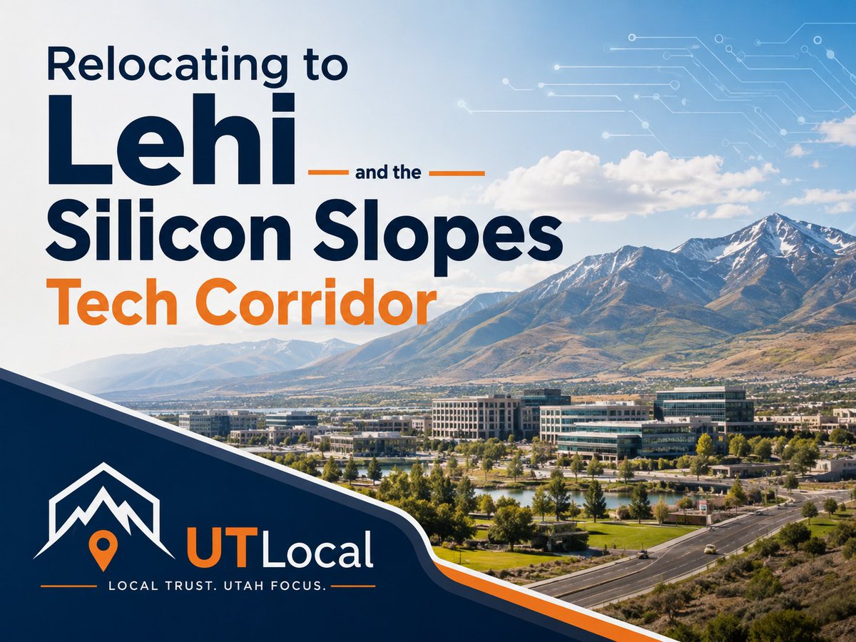 UTLocal's tweet photo. Relocating to Lehi or the Silicon Slopes? 🏔️ Our buyer's guide covers neighborhoods, schools, commute &amp; the new Aspen Peaks school district. What to know before you buy: https://t.co/W4QW24q6rO #Lehi #SiliconSlopes #UtahRealEstate https://t.co/iDarwqsxLe