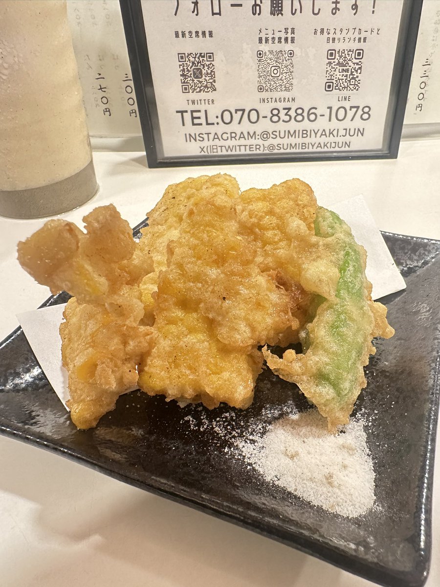 DEG___abc's tweet photo. 夏の風物詩
とうもろこしの天ぷら https://t.co/Ujp7EEHatp