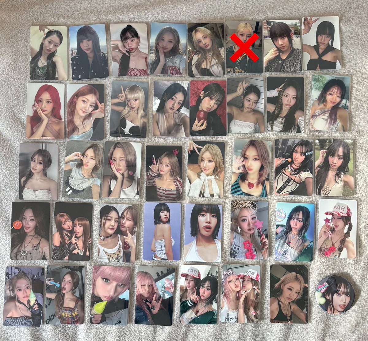 uraru0_5's tweet photo. kissoflife kiss of life キオプ who is she トレカ 交換 

譲 写真１、2、3枚目 
    ジュリー ナッティ ベル ハヌル
    ✨️初期傷あり

求 未所持ハヌル

27日ファンミ手渡し＞郵送
お気軽にお声掛けください🙌
#kissoflife交換  #キオプ交換 https://t.co/quJBxG1wuO