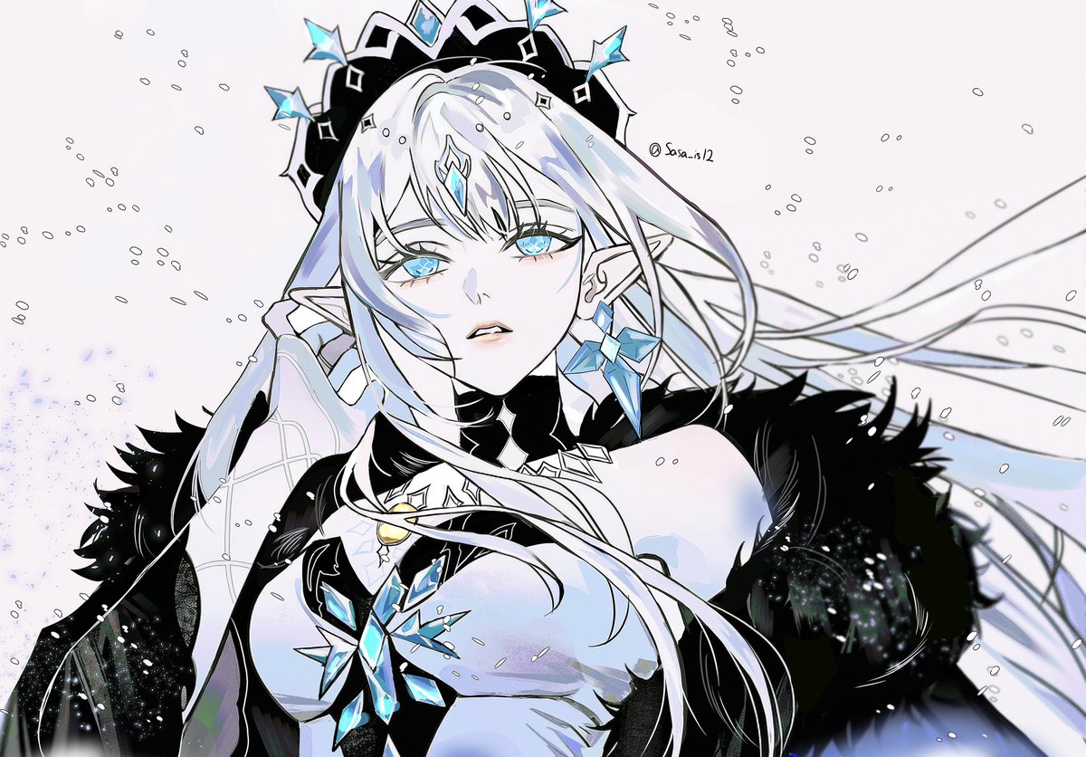 Sasa_is12's tweet photo. "…I'm sorry. You made me shoulder the world's sorrow with you."

#Tsarista #GenshinImpact https://t.co/Xan1RGQQgd