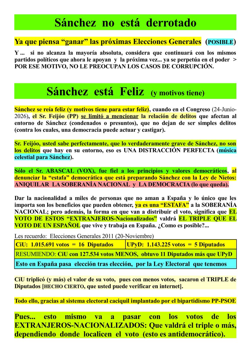jf_manso's tweet photo. Gracias Sr. Abascal (VOX), por defender la Soberanía Nacional de todos los españoles.

El Sr. Feijó (PP), como siempre: Aparenta que defiende la democracia, cuando la realidad es que ampara al PSOE [ver sgt apunte] https://t.co/3QwKrWeTpy