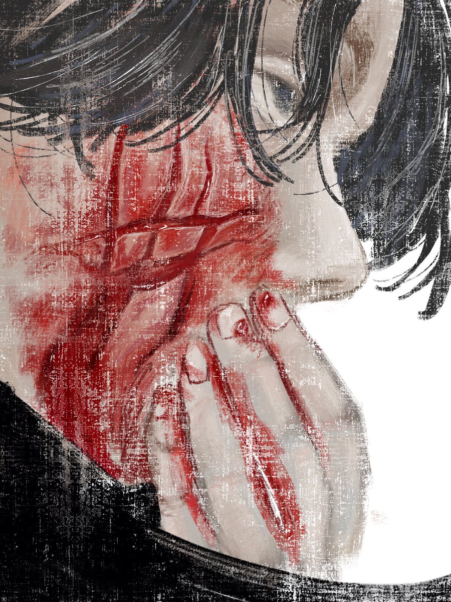 Aporo1529's tweet photo. グロ注意⚠️⚠️⚠️
🩸☠️おえぇ､､､

元画あり1部トレス
 #illustration    #グロ https://t.co/96QrzYbxPh