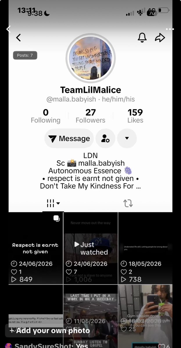 candylush's tweet photo. @TheNorfolkLion Seen a video on Tik Tok about this . People in the comments are posting this account. I can’t obviously verify if it’s him . But seems possible https://t.co/bvDDkMSisG