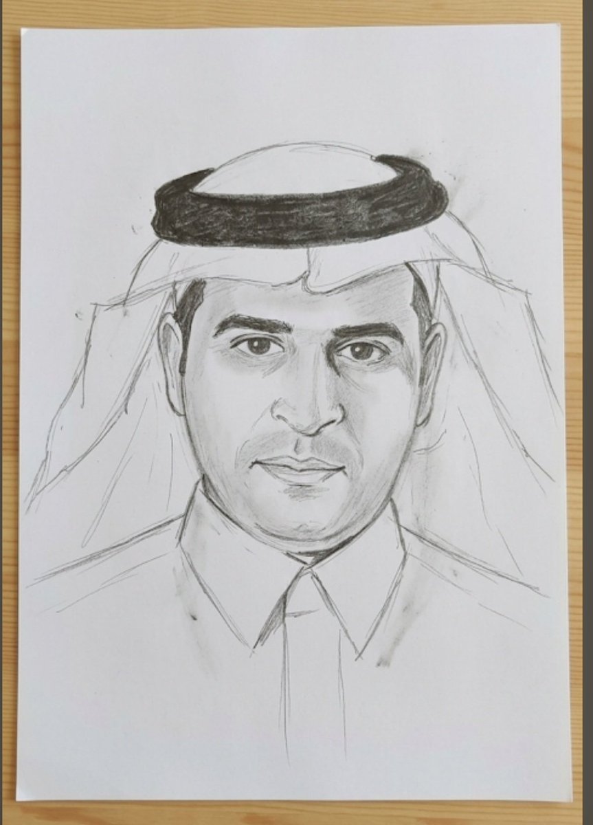 bWQ81's tweet photo. @faisal7_77 تشرفت برسم لوحه فنيه الاستاذ 
. فيصل
حفظك الله ورعاك واطال عمرك🤲🏻
 يارب يشوفها وتنال اعجابه ويسوي رتويت،🌹
وان شاء الله يعطيني هديه بسيطه ويشجعني🤲
لانه مصدر رزقي الوحيد من الرسم 
يارب 🤲 توفيقك https://t.co/Vpw4PLLoeB