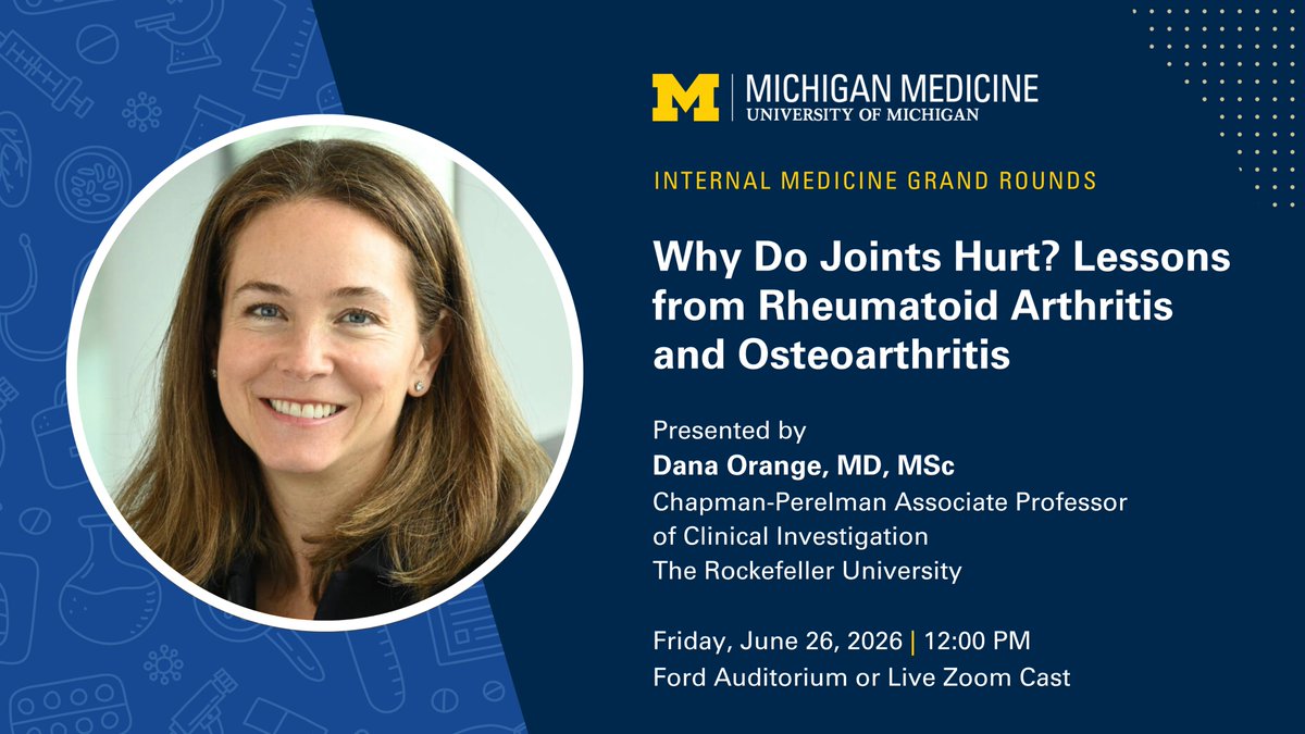 U-M Department of Internal Medicine tweet media