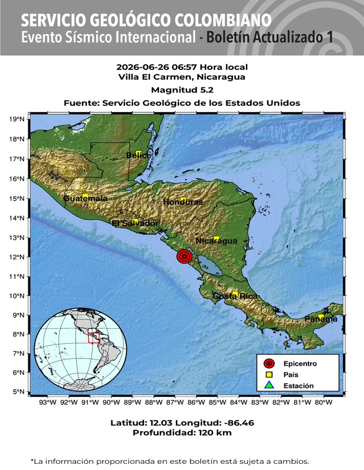 Servicio Geológico Colombiano tweet media