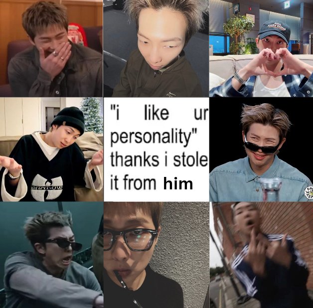 NAMmymuse's tweet photo. Stole my personality from Namjoon (⁠✿⁠ ⁠♡⁠‿⁠♡⁠) https://t.co/8jZCFlmGGn