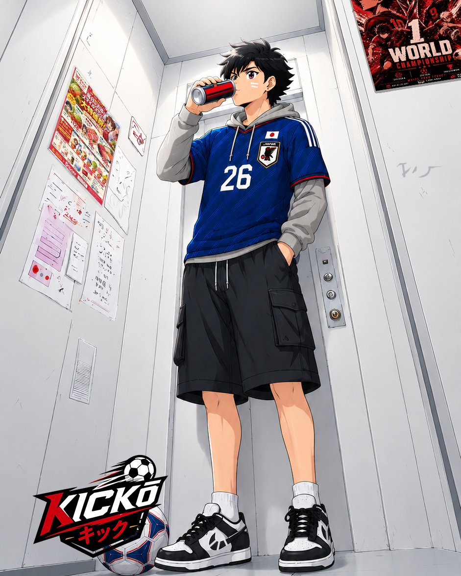 kicko1WC's tweet photo. Meet Nakamura No. 26.

Japan-born.
Heart full of football.
Hidden talent.

Just a kid with a ball, a dream, and one shot to become One World Champion.

Drop your jersey number and RT! https://t.co/V7IvpPrU7d