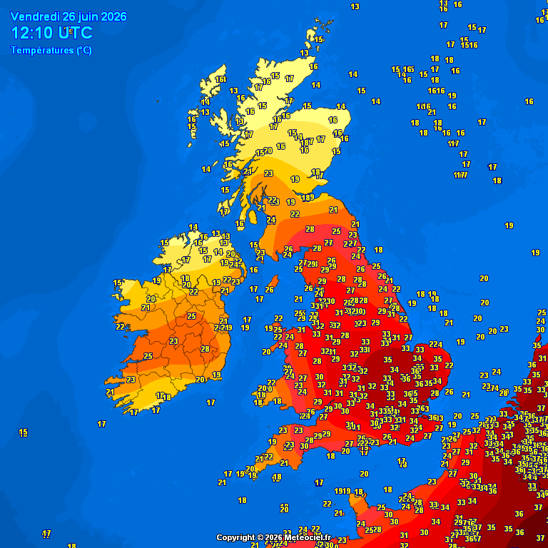 DerekTheWeather's tweet photo. Latest temperatures 
33°C in Hawarden, Flintshire. 
Heatwave is over in Pembrokeshire. 18°C in Milford Haven and cloudy! https://t.co/sJBnDtwhZP