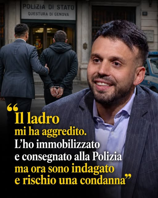 RobertoAvventu2's tweet photo. “Sono stato indagato per lesioni" racconta l'imprenditore genovese che lo scorso dicembre ha legato e consegnato il rapinatore alla Polizia che stava rubando nel suo locale. Dopo diversi furti subiti, circa undici, l'imprenditore ha sorpreso il ladro e ha deciso di immobilizzarlo e legarlo con delle fascette per legittima difesa.