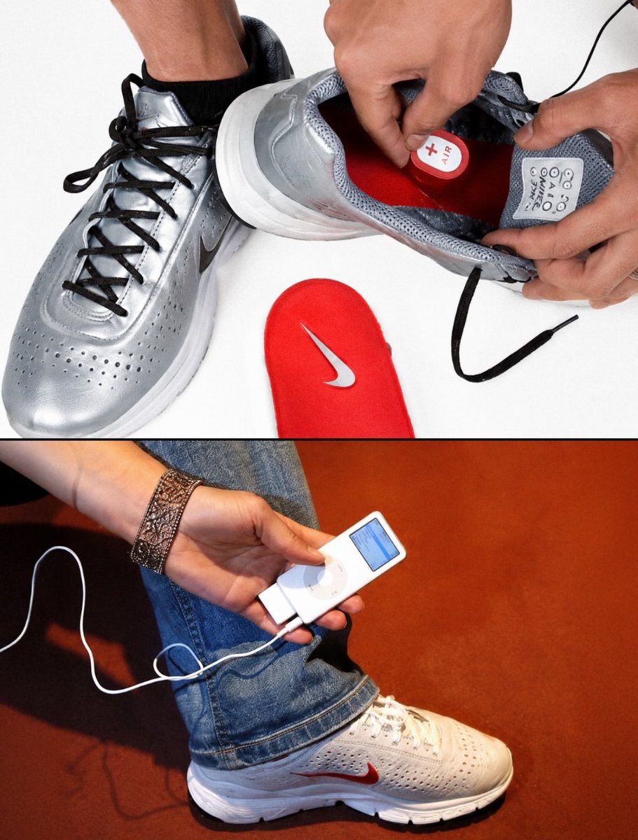 Shtreetwear's tweet photo. Nike x iPod (2006) https://t.co/vWS13fvAtx