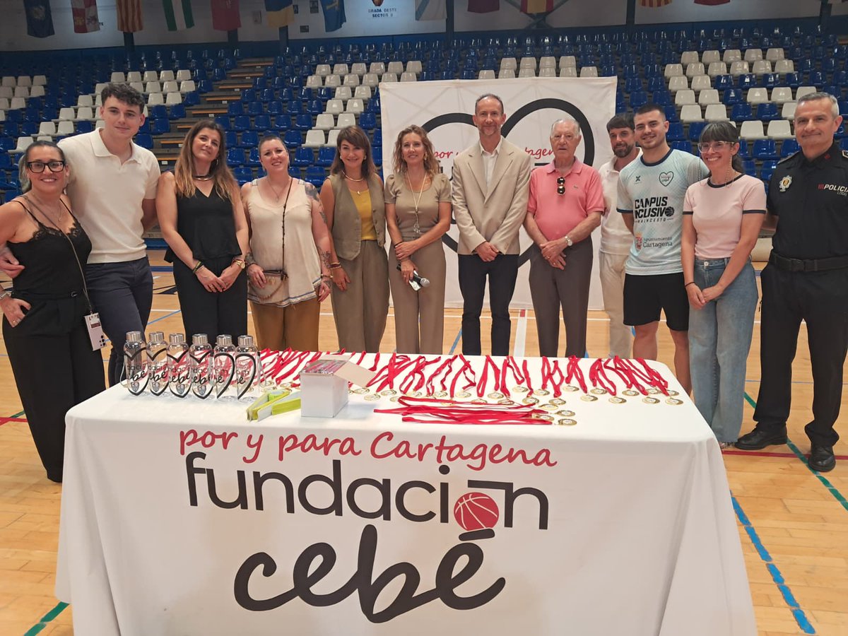 UPCToficial's tweet photo. Hoy ha concluido el II Campus Inclusivo de Baloncesto organizado por el @AytoCartagenaES y la Fundación del @cb_cartagena y con el que hemos colaborado desde la @UPCToficial https://t.co/08N0FziF3z