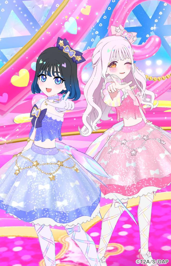 ma_aipr's tweet photo. お呼び出し報告～❣️

ここちゃん▶︎@kokoa_aipri  
またまたひみつのオーロラドリーム併せです🫶🩷💙 https://t.co/soLyCK8ZxS