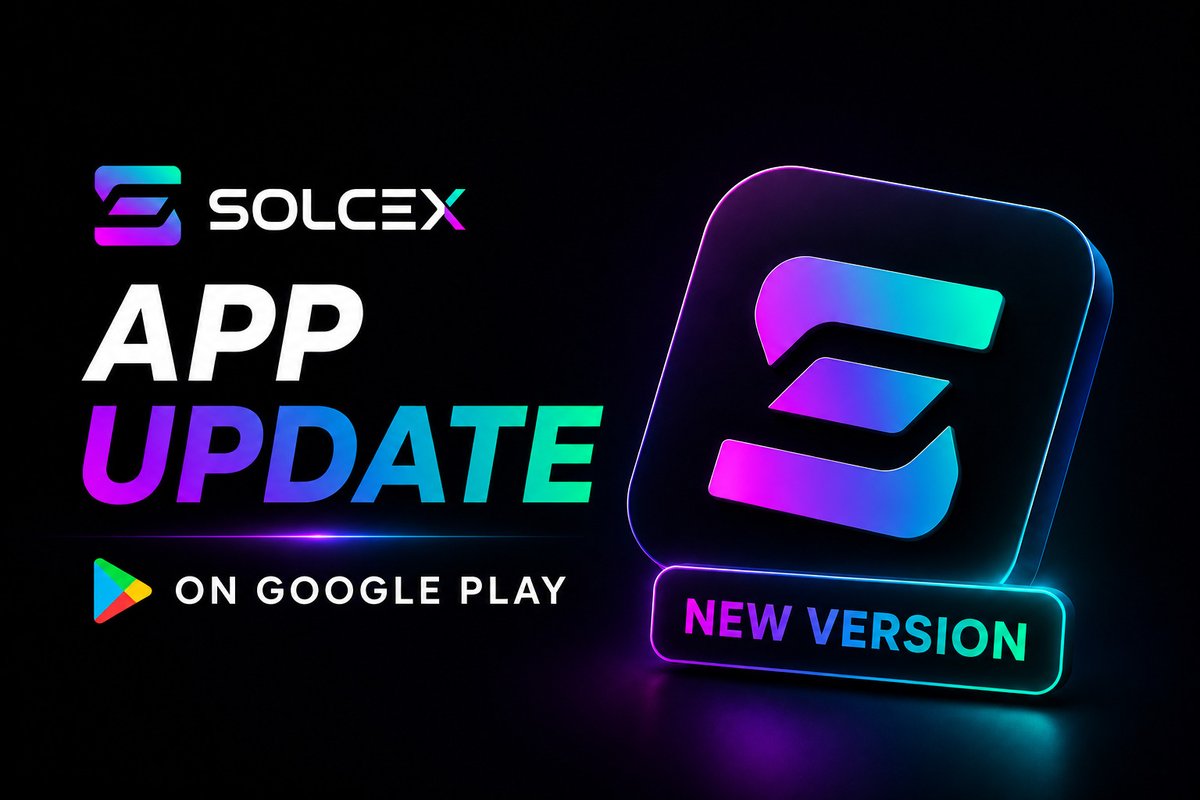 SolCex_Exchange's tweet photo. 📱New SolCex App Update Coming Soon 🔥

We will release a new version of the SolCex app with several bug fixes and improvements. 

As part of this update, the current Google Play version will be hidden because it contains issues that have already been resolved in the upcoming release.

The New Money App 📱