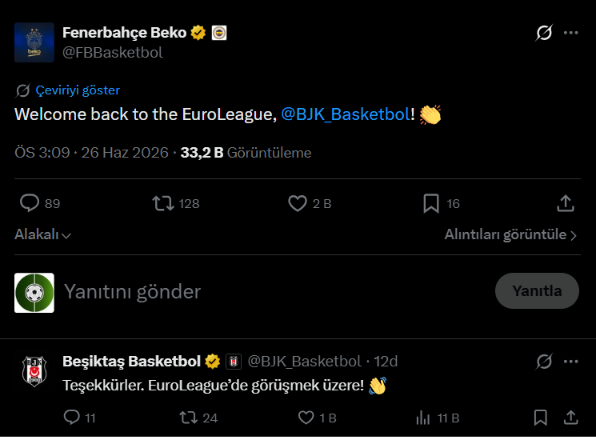 futbolarena's tweet photo. Fenerbahçe 🤝 Beşiktaş https://t.co/LcIZBEZy65