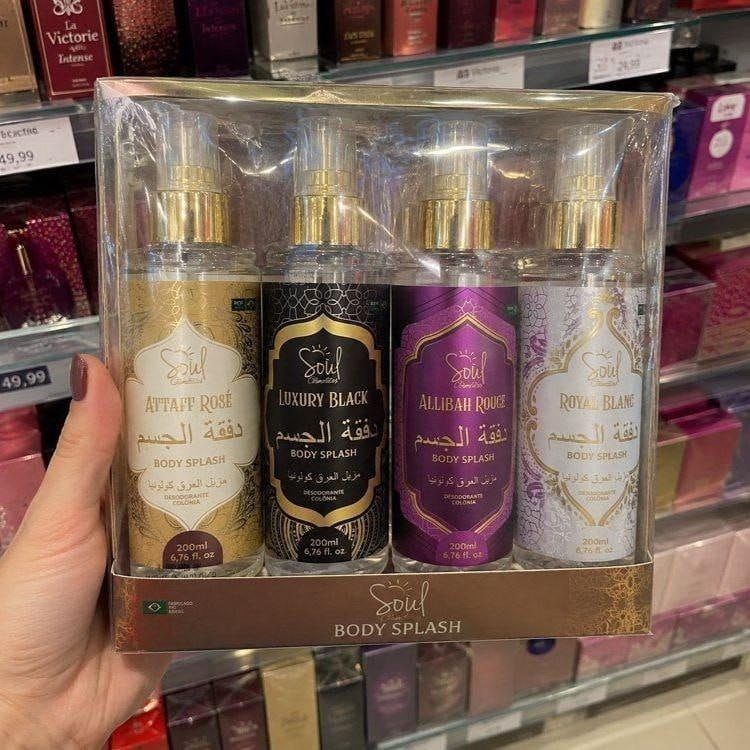 esqueletopromo's tweet photo. VC TEM QUE ANDAR SEMPRE CHEIROSA

Body Splash Arabe C/4un 200ml Perfume Feminino De Luxo

R$ 68,00 à vista

https://t.co/x3bM6EVT59 https://t.co/m2dRncbY5B