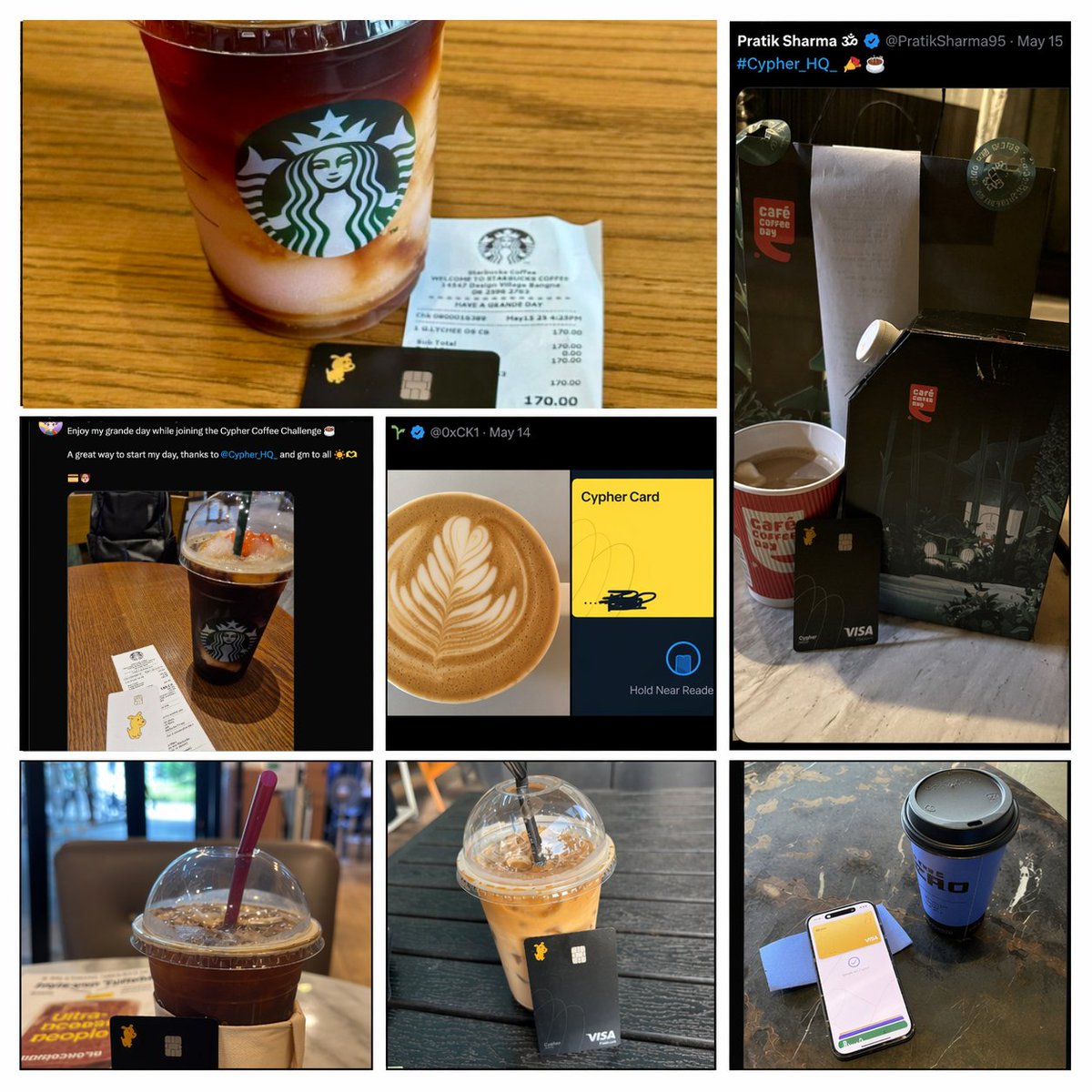 Cypher_HQ_'s tweet photo. The Friday ritual is Coffee first, everything else after. Let's get it 💳☕️ https://t.co/CXvZQ2tbjh