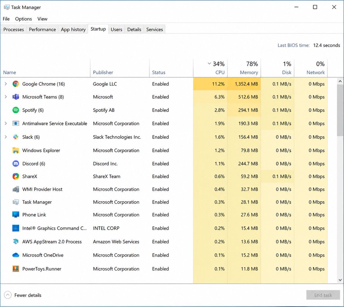 CharlesFreemvn's tweet photo. Your PC isn’t slow… your settings are.
A lot of people upgrade their PC when the real problem is background apps eating resources.
Check your startup apps first. Your old laptop might still have life. https://t.co/7nVp523fiS