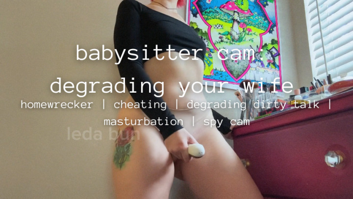 ledabunxo's tweet photo. VID SOLD! babysitter cam: degrading your wife 🔥 Check it out! https://t.co/MN0oTQWtkY #MVSales @manyvids https://t.co/9oGB0uajrE