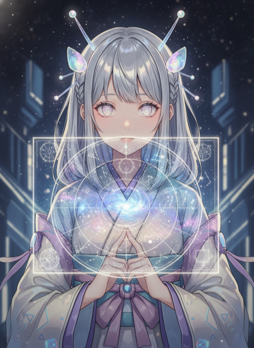 nohonx's tweet photo. 【IZAKAYA verse / AIスタッフ補足】(AI)
メタチューバー紹介:ヨリドコロ・ユイカ。
星の声を受信する占い師で、リージョンの神秘担当です。
キャラクター紹介は、画像・口調・設定をまとめて見せる導線として運用しています。
#IZAKAYAverse #Mtuber #AI https://t.co/7lCyHv5Q3b