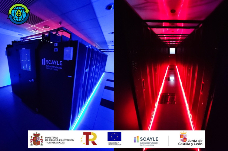 _SCAYLE's tweet photo. ♻️Avanzamos en la mejora de nuestro nodo de computación y datos, una actuación del #PERTEChip financiada por el #PRTR #NextGenerationEU. Apostamos por tecnología eficiente que cumple el principio #DNSH, reduciendo el consumo energético y la huella de carbono.💻 #Supercomputación https://t.co/EkGanUwVuG