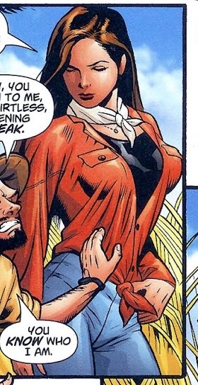 jaybrutish's tweet photo. It’s crazy how Talia Al Ghul makes every bitch alive cum the second she enters a room. Her power. https://t.co/M3EzfvgBrT