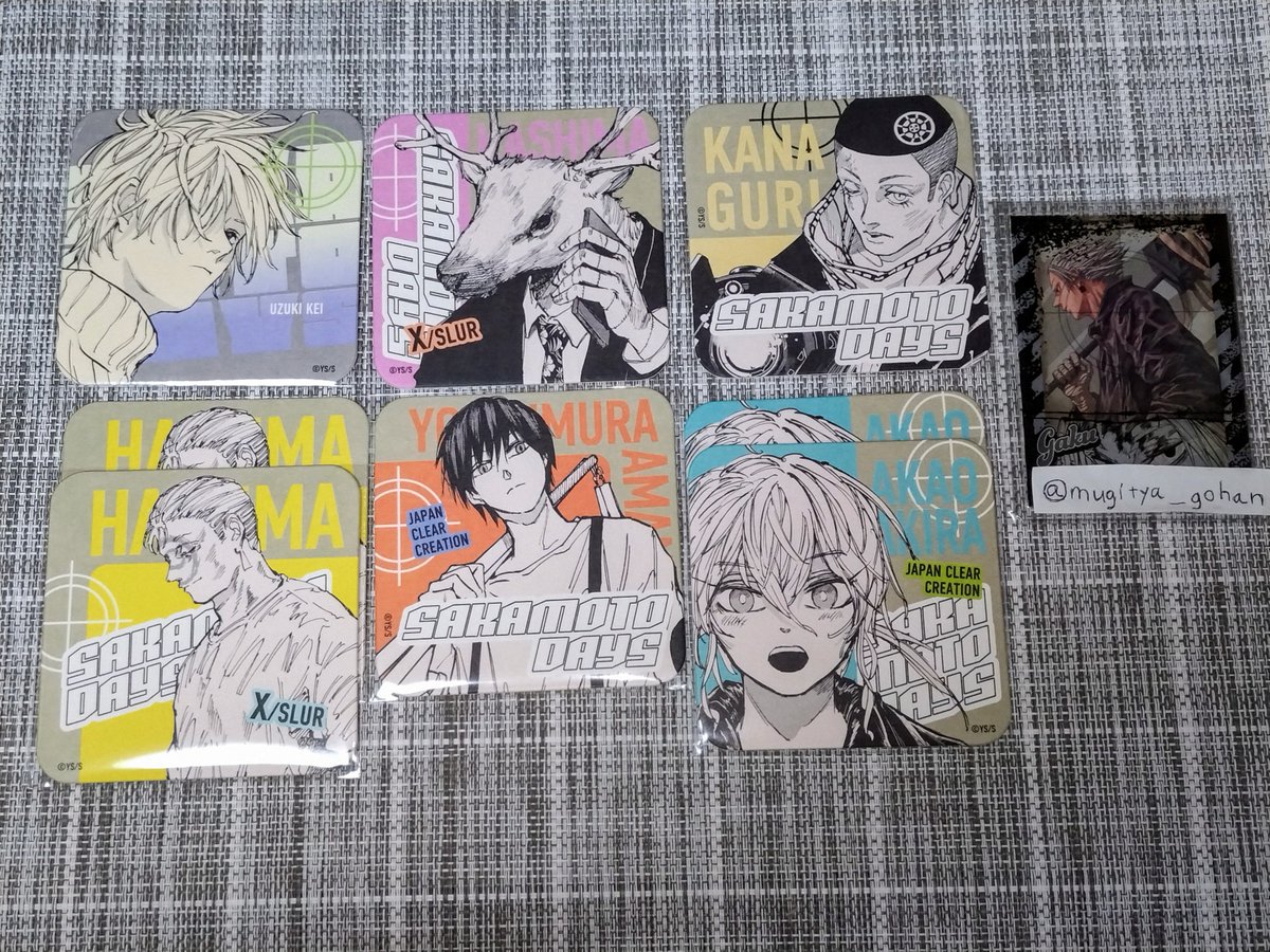 交換】SAKAMOTO DAYS サカモトデイズ アートコースター 第一弾 譲)画像