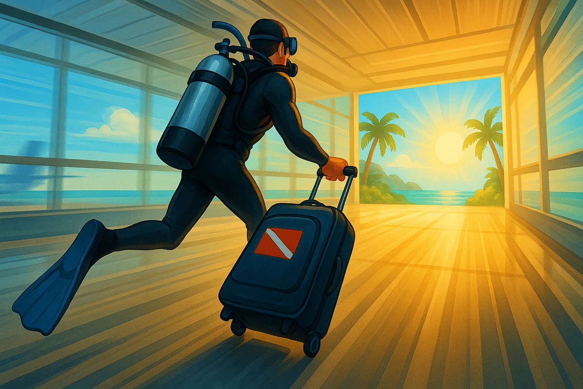 SoMdDivers's tweet photo. ✈️🤿 Dive travel shouldn’t feel stressful before it feels fun.
Here’s how experienced divers prep once—and actually enjoy the trip.
New blog is live 👉 https://t.co/VEplRkFQMI https://t.co/X3JHthTJUZ
