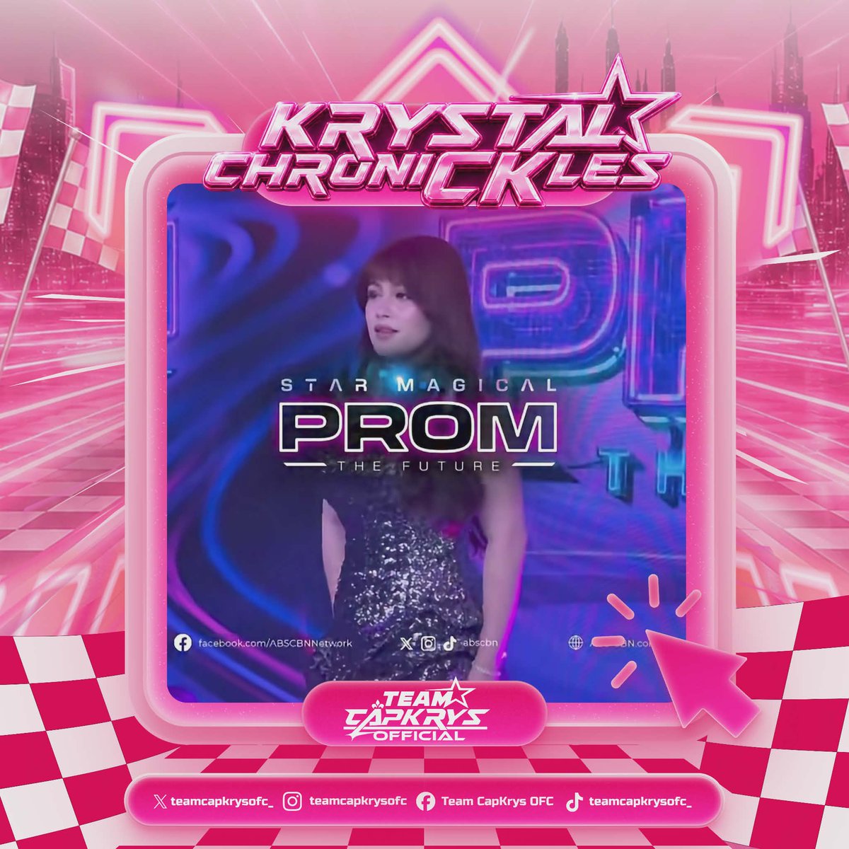 capkrysupdates_'s tweet photo. 𝐔𝐩𝐝𝐚𝐭𝐞 𝐜𝐡𝐞𝐂𝐊!
KRYSTAL ON ABS CBN IG POST UPDATE | 062626
“ What a beautiful star you are, Krystal! ✨
#StarMagicProm2026 #StarMagicPromTheFuture #ABSCBN #Kapamilya"
🔗 https://t.co/k5DoLMckAZ
↳ drop by & engage, sparkles!
#KrystalMejes | @krystamejesz
#capkryschroniCKles
#capkrysupdates
