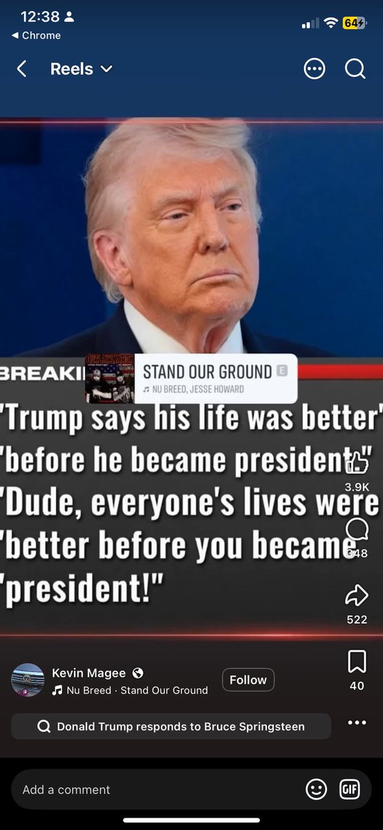 MikeOne80132694's tweet photo. @GardensR4Health Fuck you and you bullcrap!

Trump belongs in prison! https://t.co/NHgLPNNQGJ
