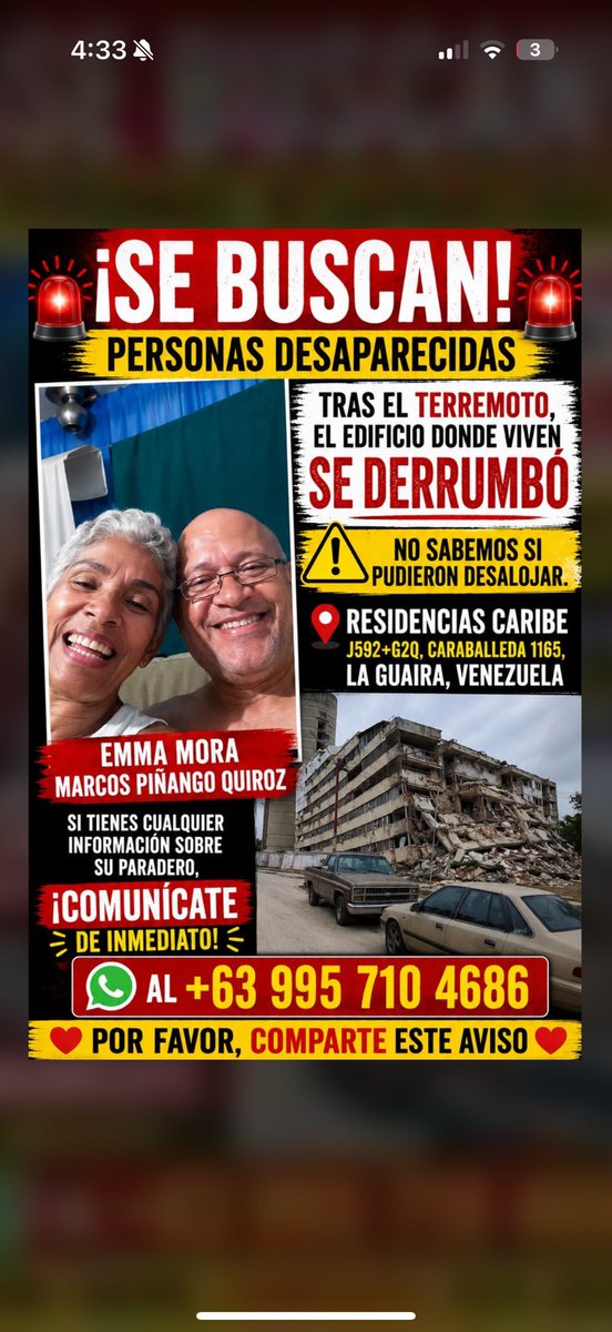 iGreciadr's tweet photo. En Residencias Caribe se necesita apoyo por favor https://t.co/HS8AAkRGgl