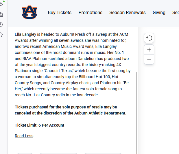 tom1973391's tweet photo. Do your job Auburn Ticket Office.    99% of tickets purchased are already up for resale.   Cancel 100% of those and sell them again. https://t.co/CXCg3nF5Nu