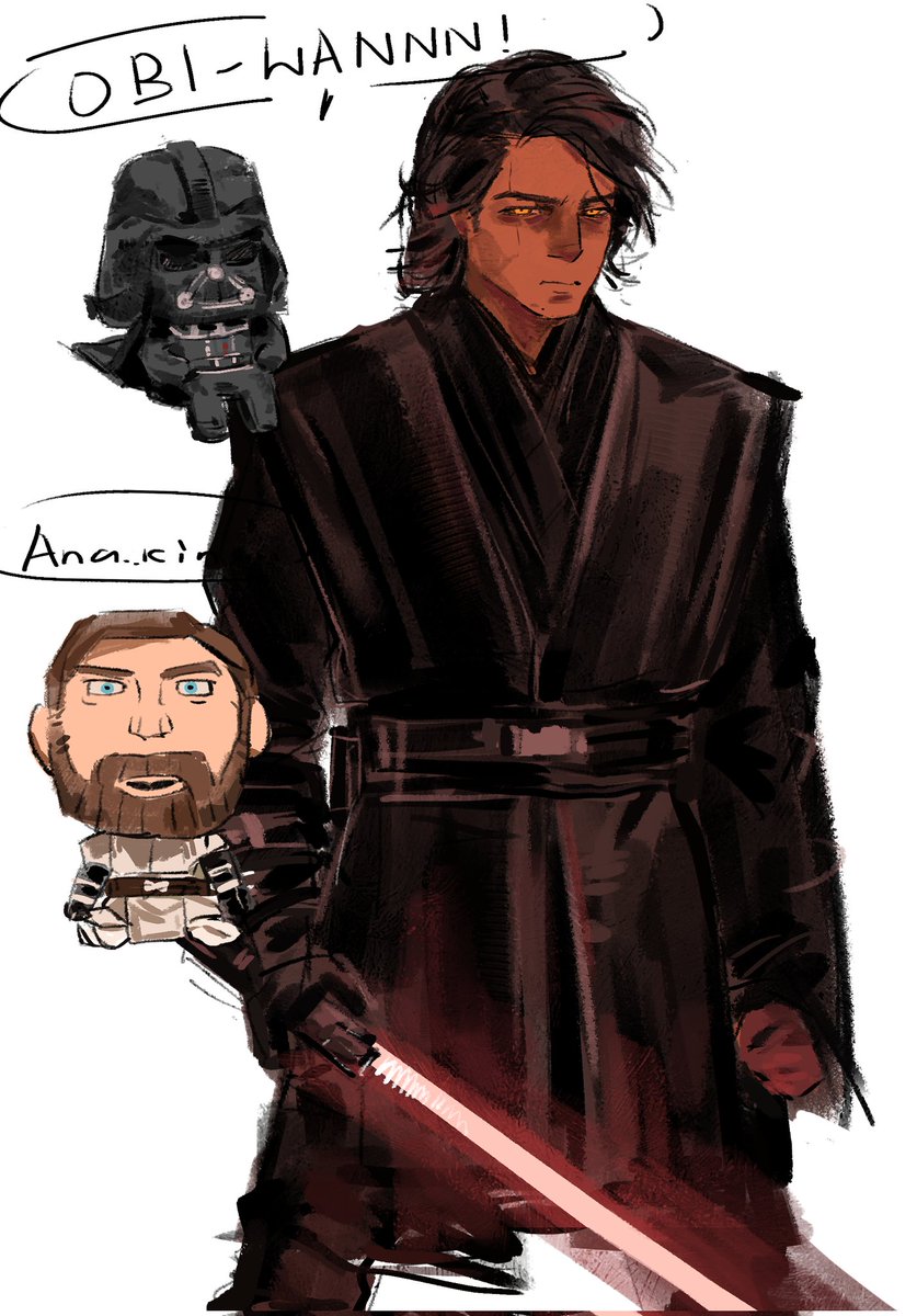 wu_yexi's tweet photo. It's all Obi-Wan's fault... https://t.co/1i5zj2NYIo