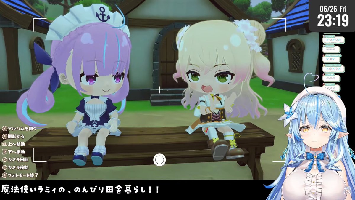 MauCaVel's tweet photo. @yukihanalamy ラミィ姫、素敵なぷちホロの村配信をありがとう！楽いし、ゆったりとした時間だった！😊
ラミィ姫のお部屋も、すっかりラミィらしい雰囲気になったね。それに、ボスを倒したなんて、本当にすごかった！😎
今週も頑張ってくれてありがとう、お姫様。ゆっくり休んでね！

大好きだよ、今日ありがとう！💙 https://t.co/RDducp1UFQ