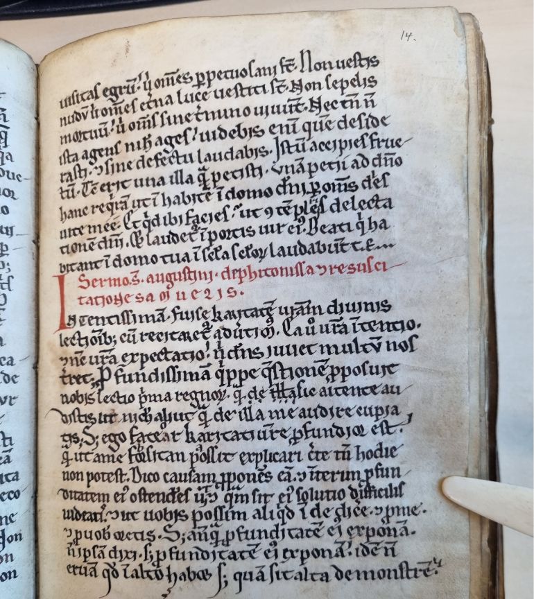 MStaporek's tweet photo. Odkrycie w Bibliotece Diecezjalnej w Pelplinie: nieznane kazania św. Augustyna!
https://t.co/m6EEc9dwBz https://t.co/yZX5wsdc8i